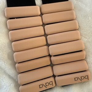 Bala Wrist Weights in Soft Tan 1 Pound Each